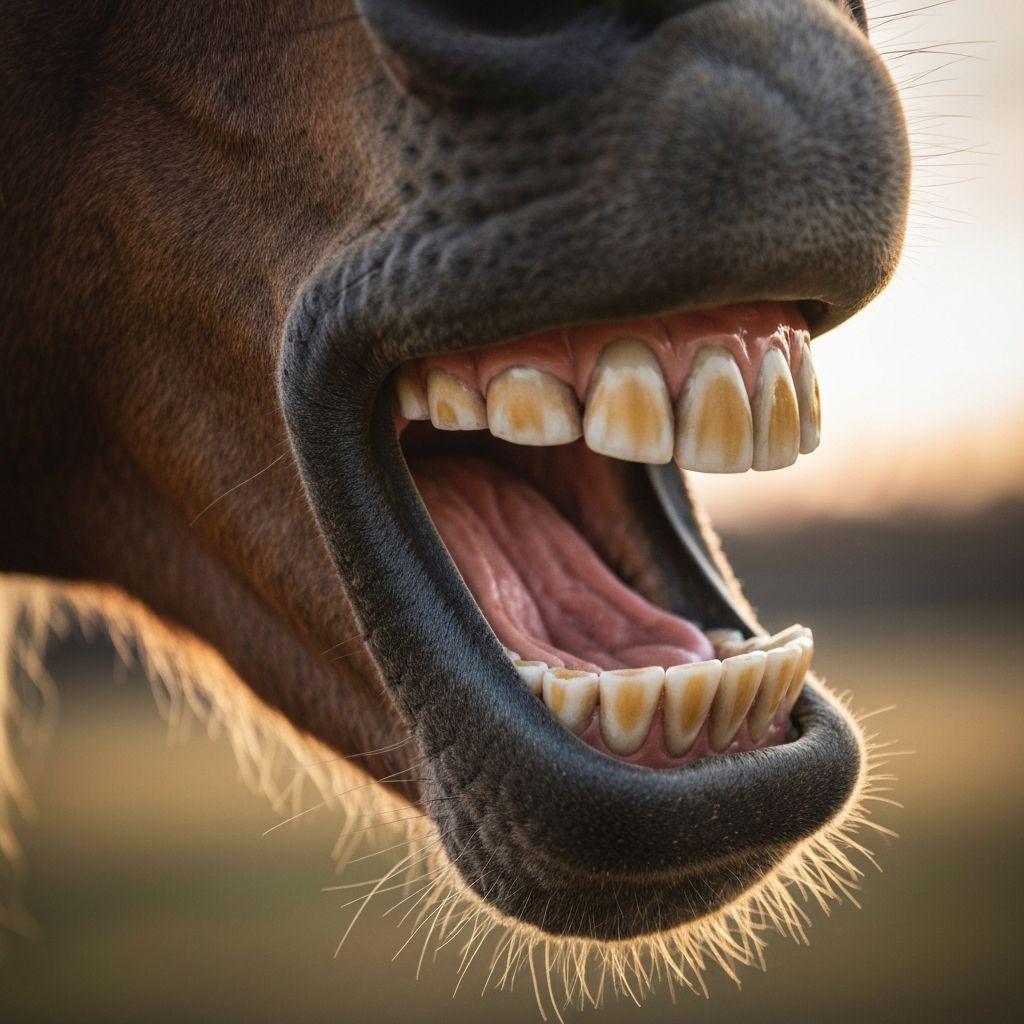 馬の歯と健康